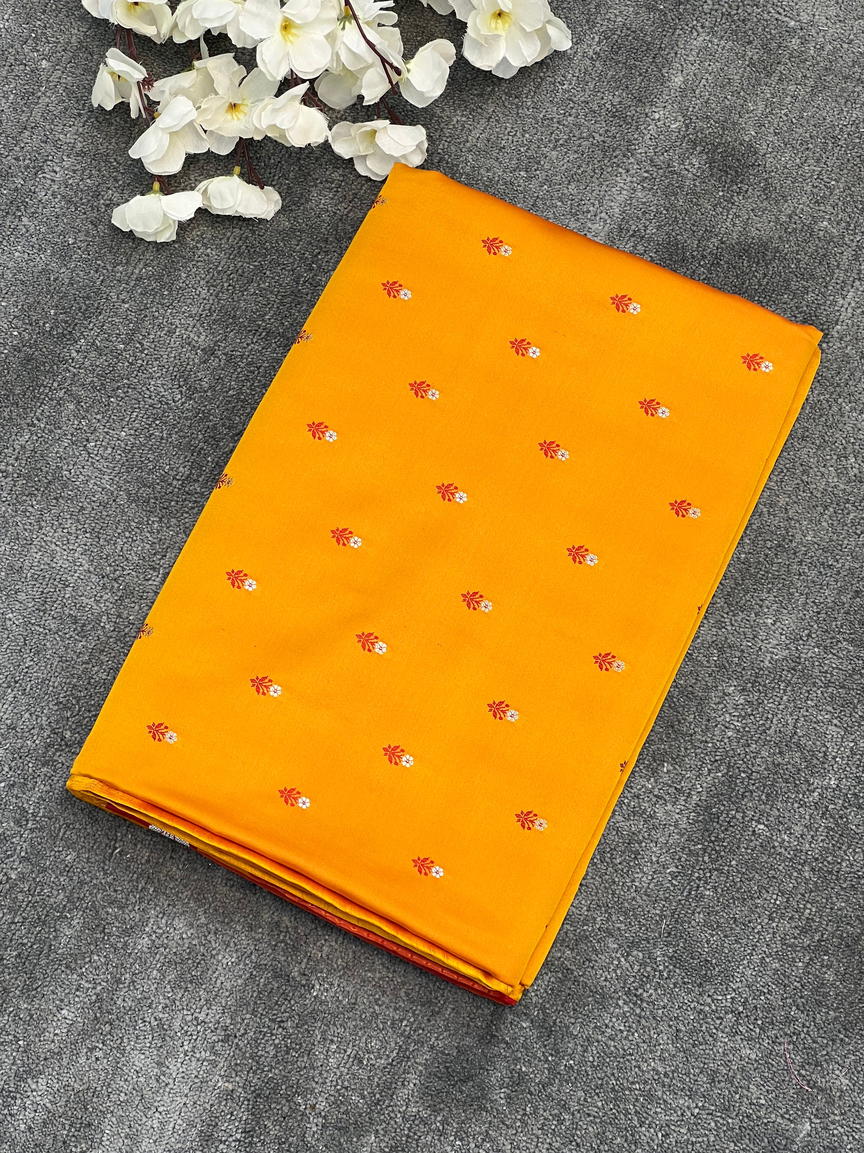 Traditional Banarasi Mashru Katan Silk Saree