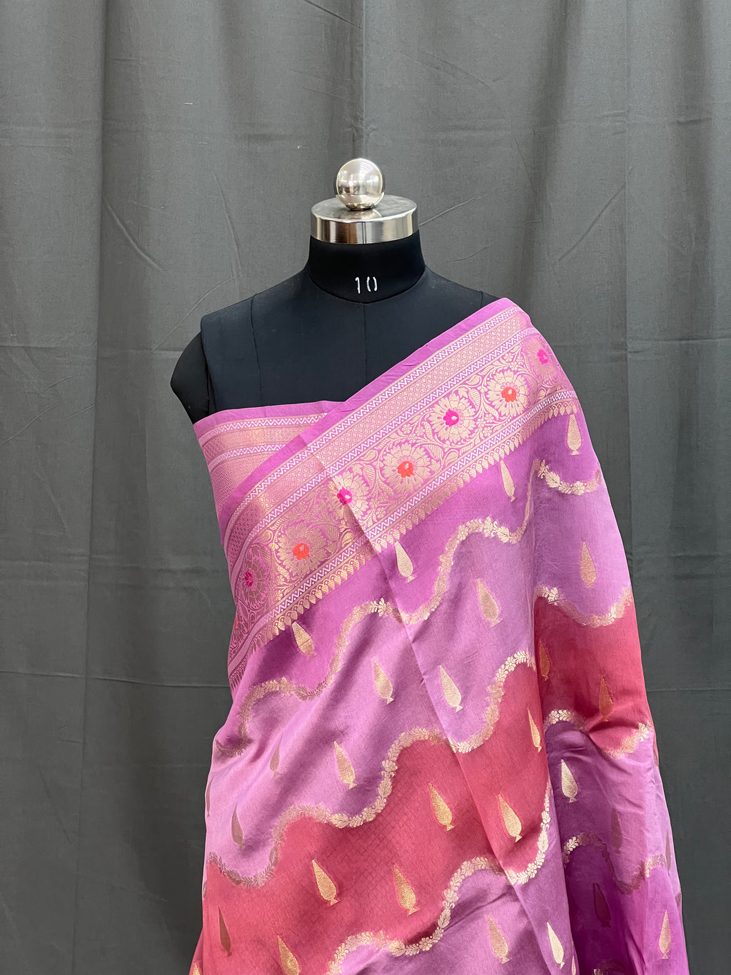 Rangkat Green Mango Silk Saree