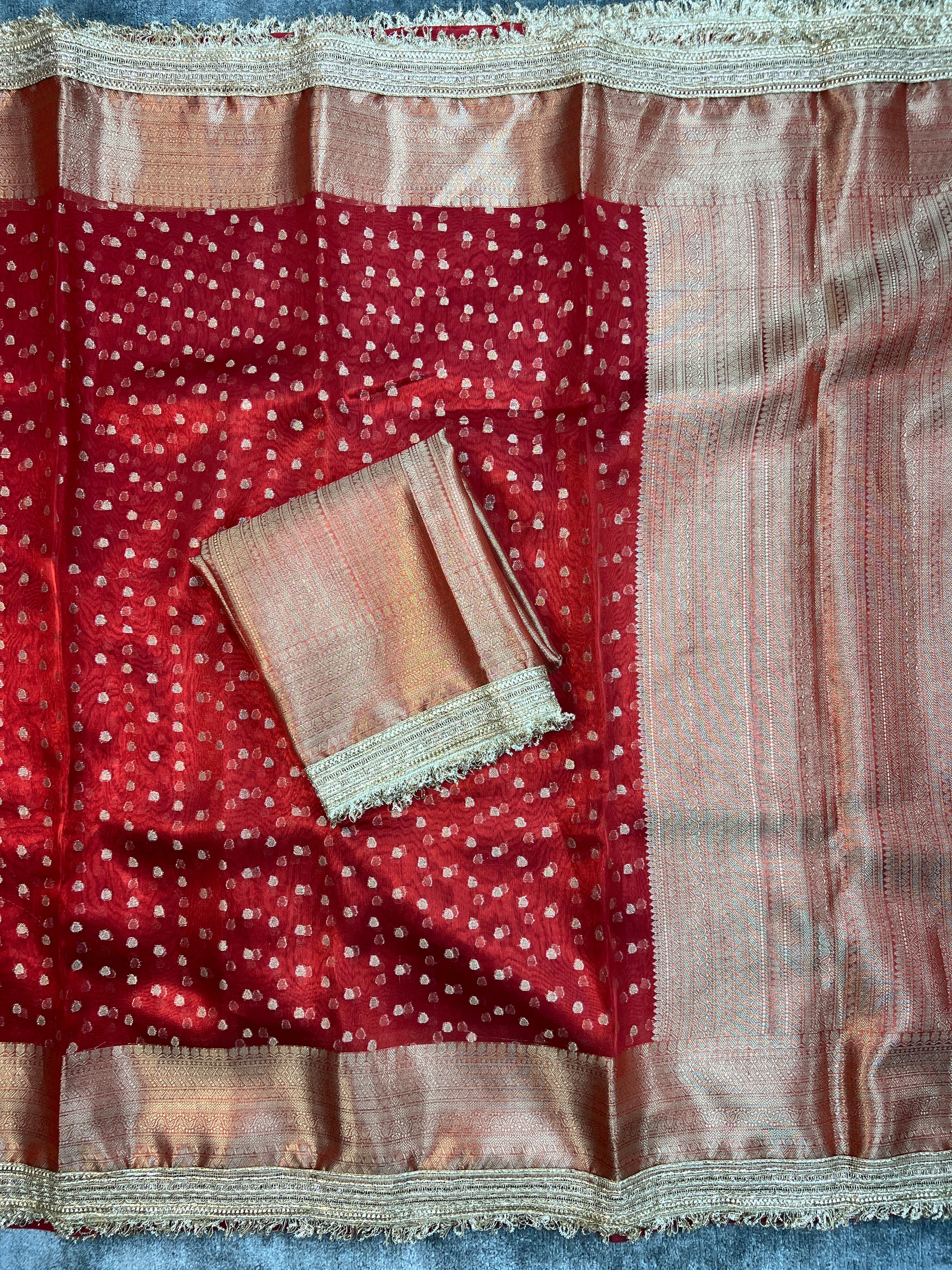 Premium Designer Tissue Silk Saree