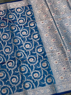 Opal Mist Tissue Silk Saree
