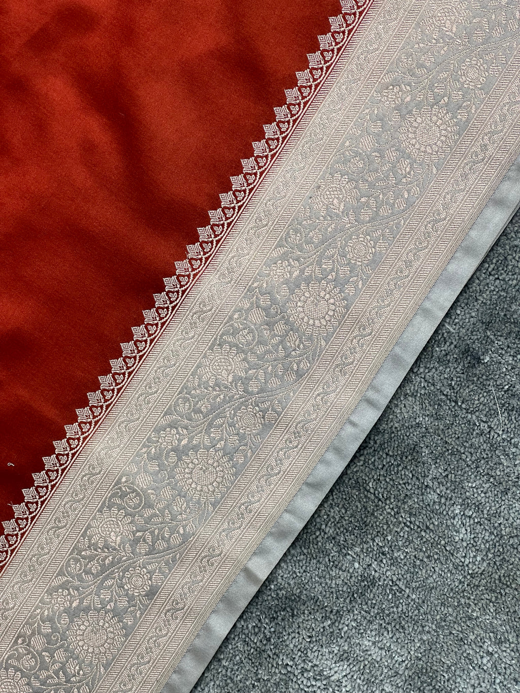 Plain Body Mashru Katan Silk Saree