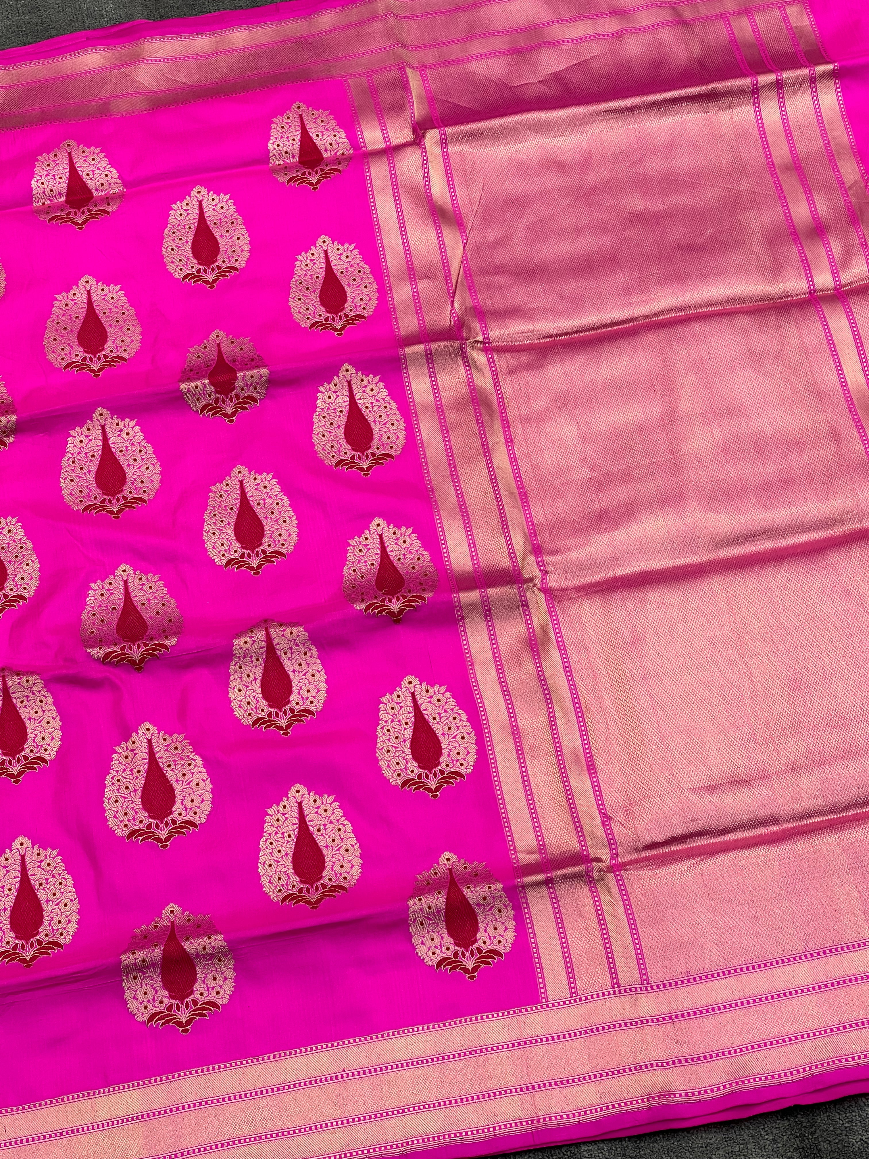 Handloom Kadhwa Katan Silk Saree