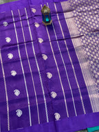 Traditional Handloom Pure Mango Silk Saree