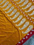 Traditional Banarasi Mashru Katan Silk Saree