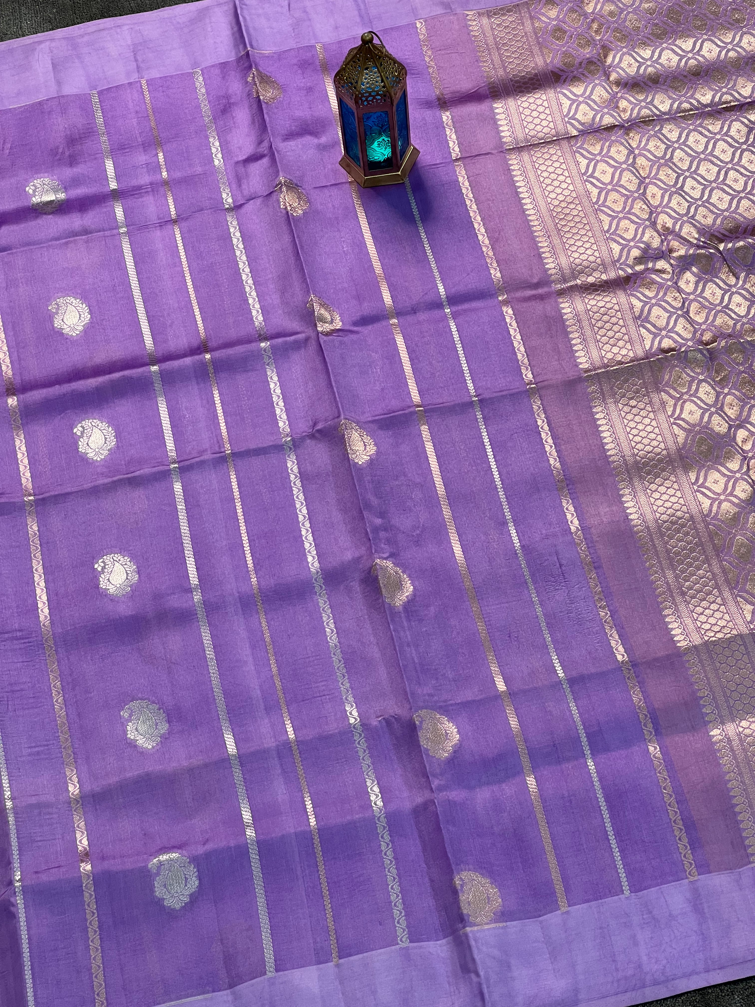 Traditional Handloom Pure Mango Silk Saree