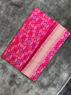 Handwoven Rarest Rangkat Pure Katan Silk Saree