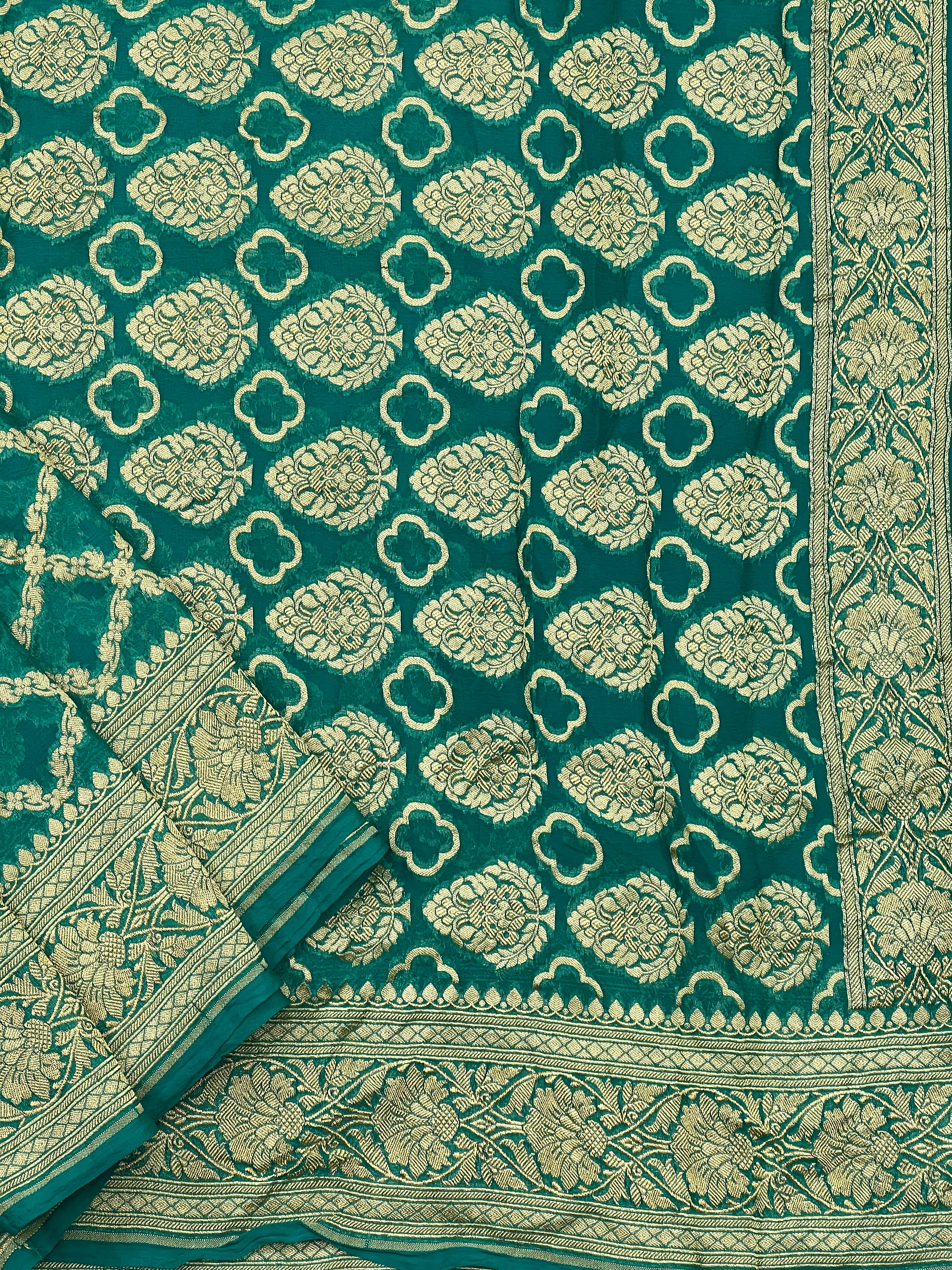 Handloom Khaddi Georgette Saree
