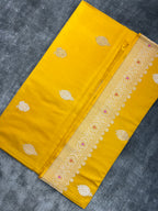 Handloom Kadhwa Pure Katan Silk Saree