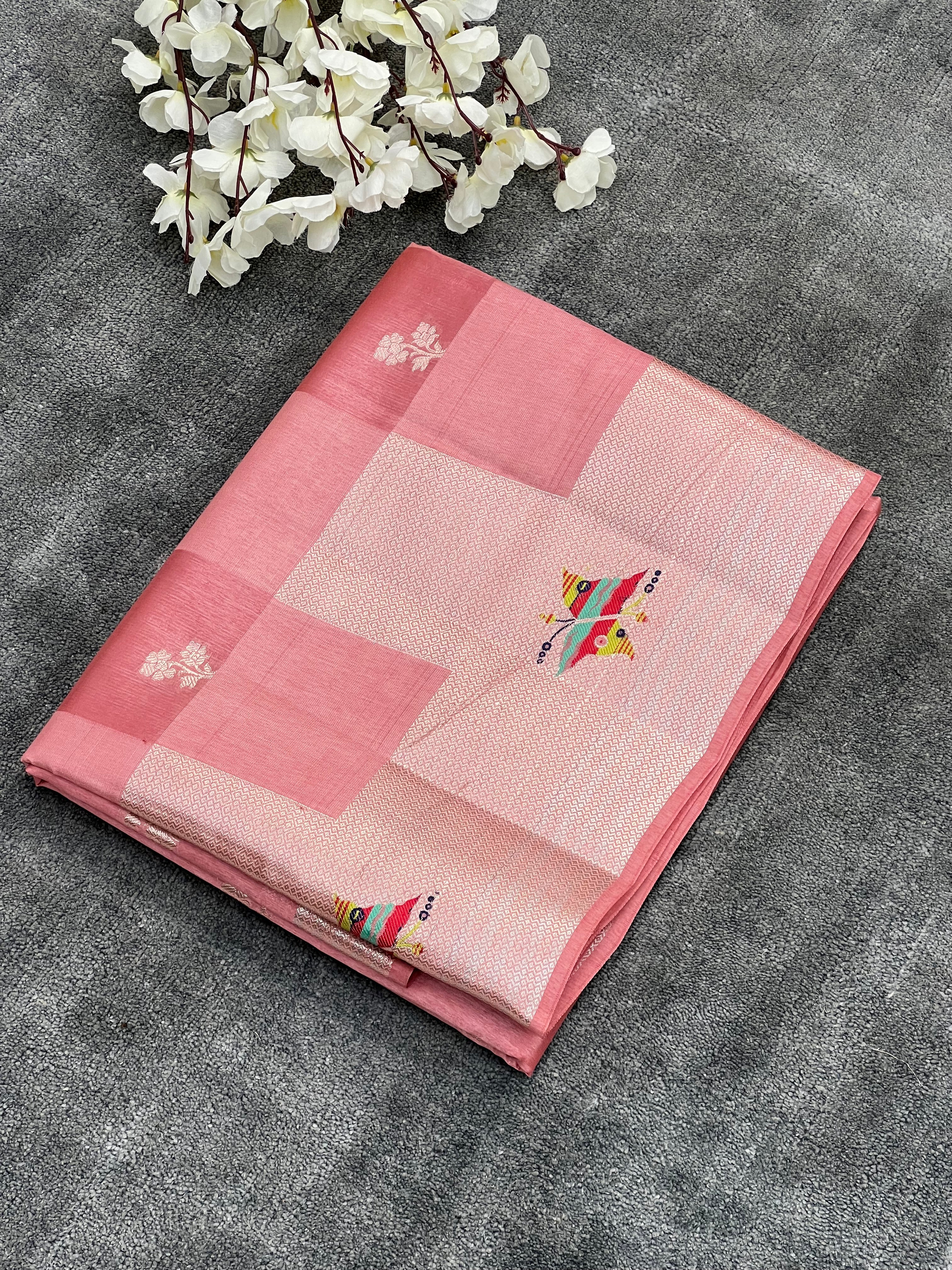 Green Mango Silk Saree