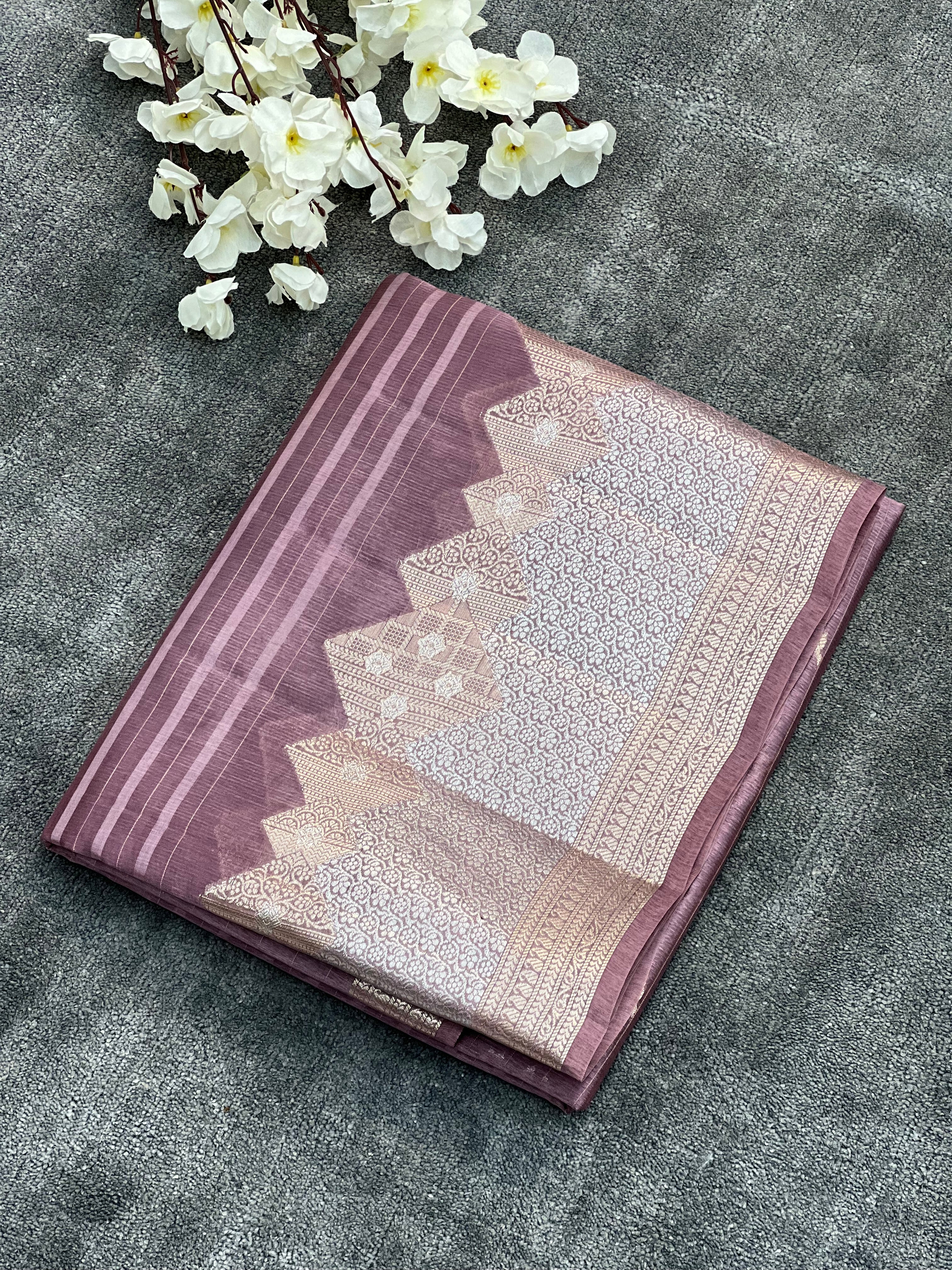 Eye Catching Green Mango Silk Saree