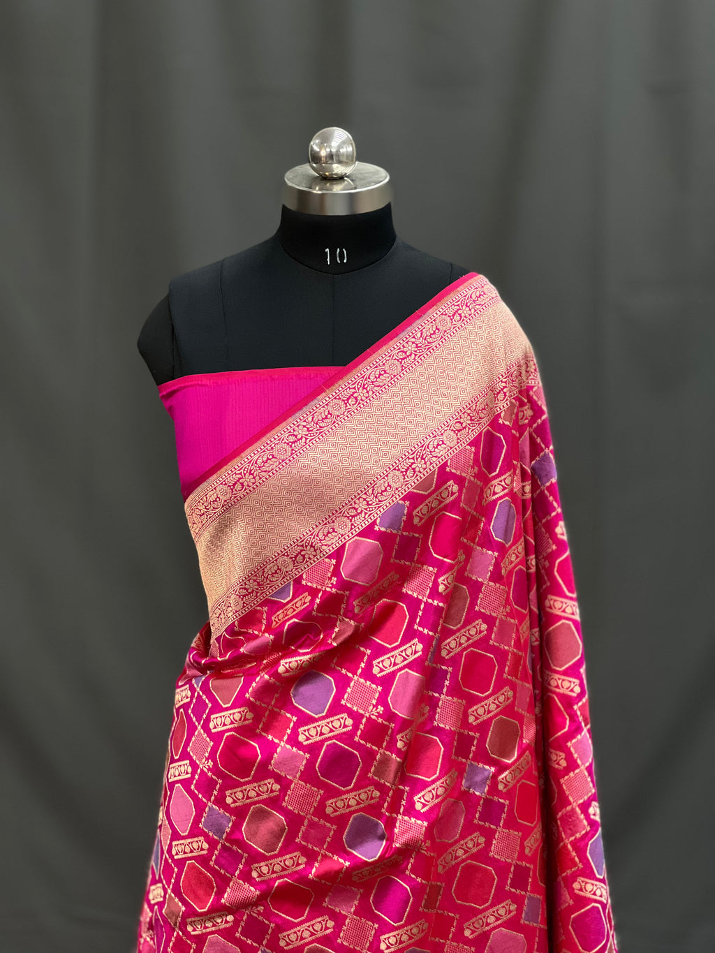 Handwoven Rarest Rangkat Pure Katan Silk Saree