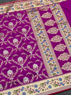 Vibrant Bridal Katan Silk Saree