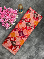 Handwoven Rarest Rangkat Pure Katan Silk Saree