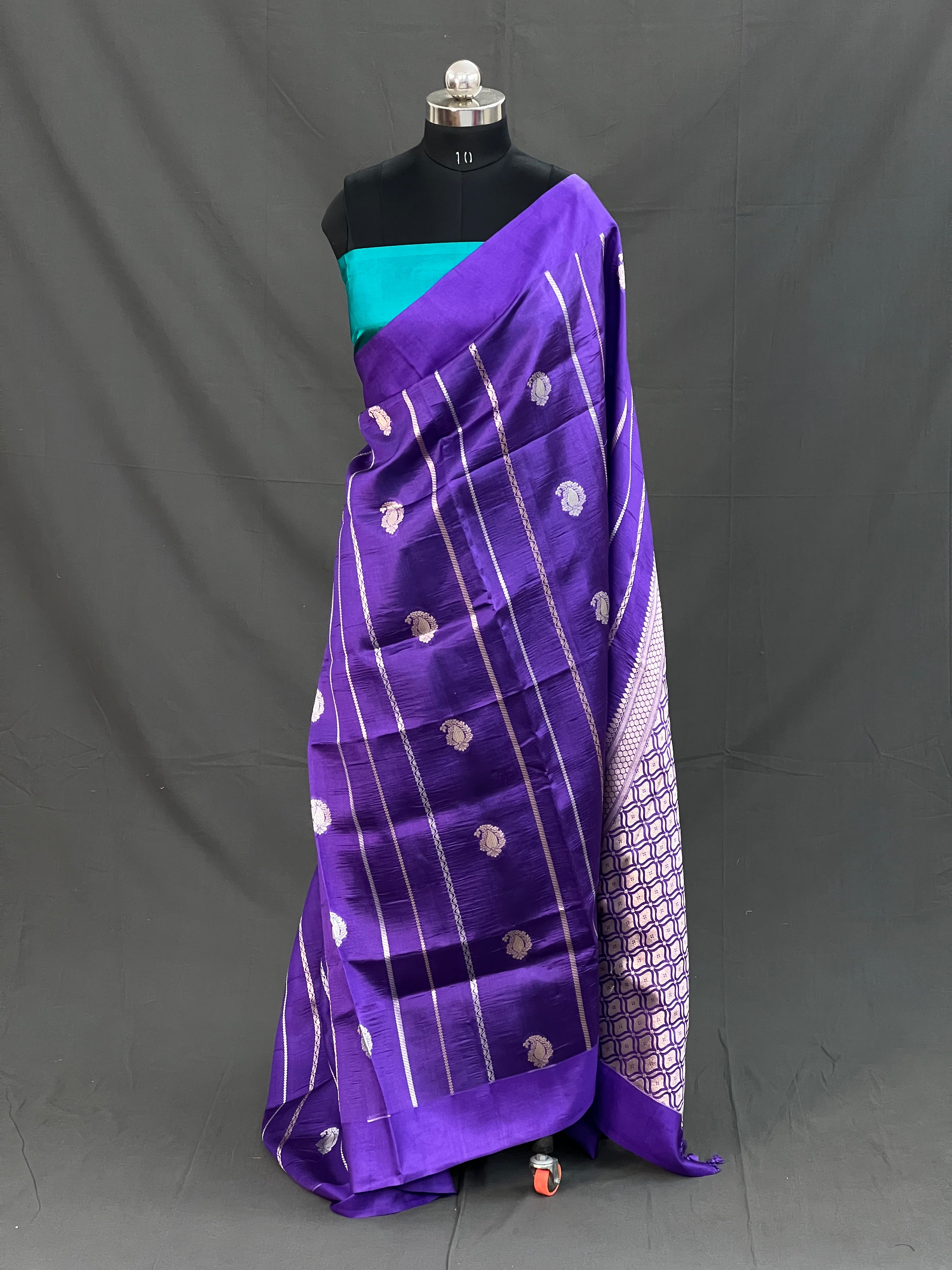 Traditional Handloom Pure Mango Silk Saree