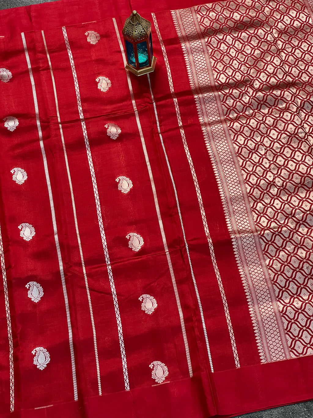 Traditional Handloom Pure Mango Silk Saree