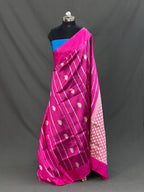 Traditional Handloom Pure Mango Silk Saree
