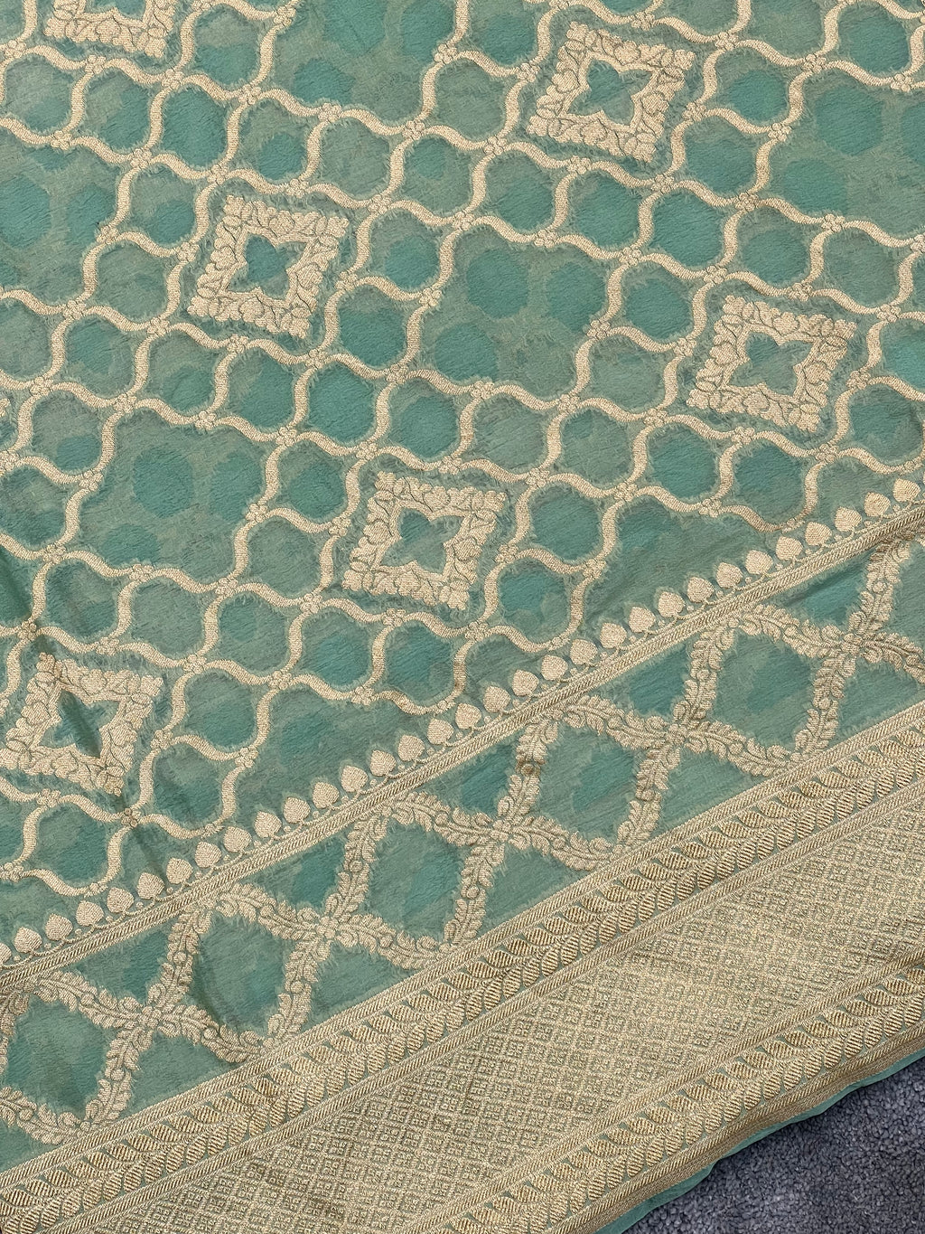 Handloom Khaddi Georgette Saree