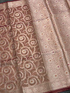 Opal Mist Tissue Silk Saree