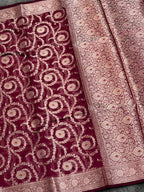 Opal Mist Tissue Silk Saree