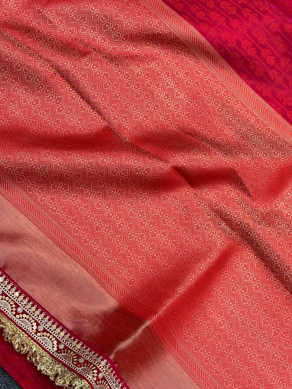 Premium Designer Tanchui Tissue Silk Saree
