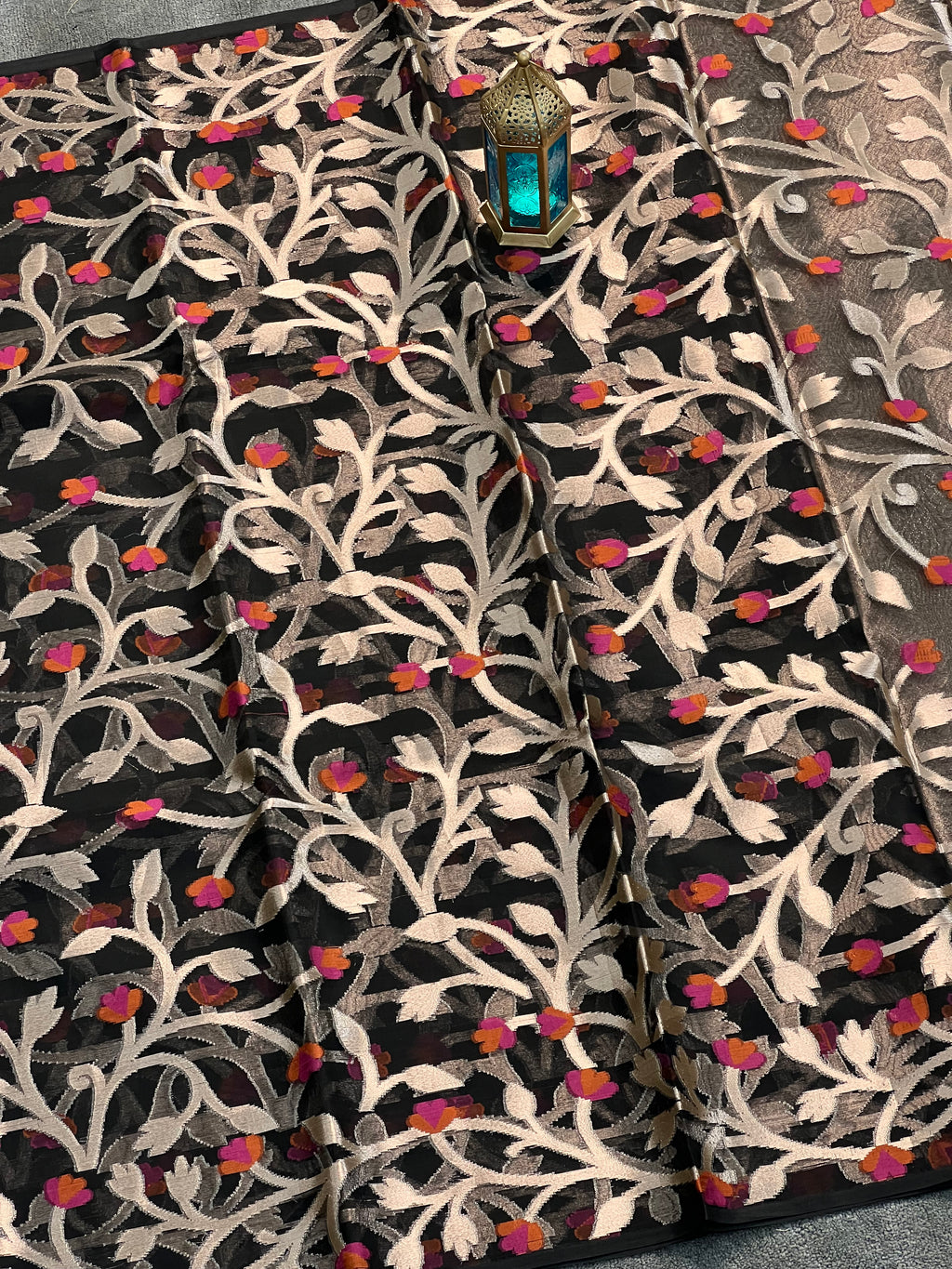 Dark Fantasy Organza Silk Saree
