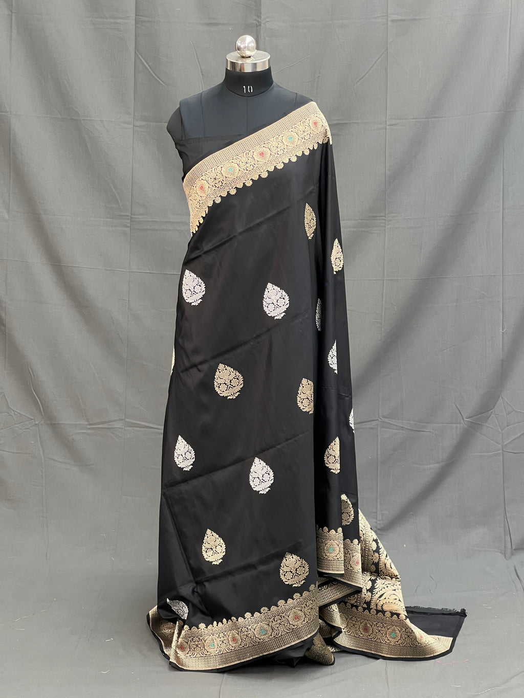 Handloom Kadhwa Katan Silk Saree