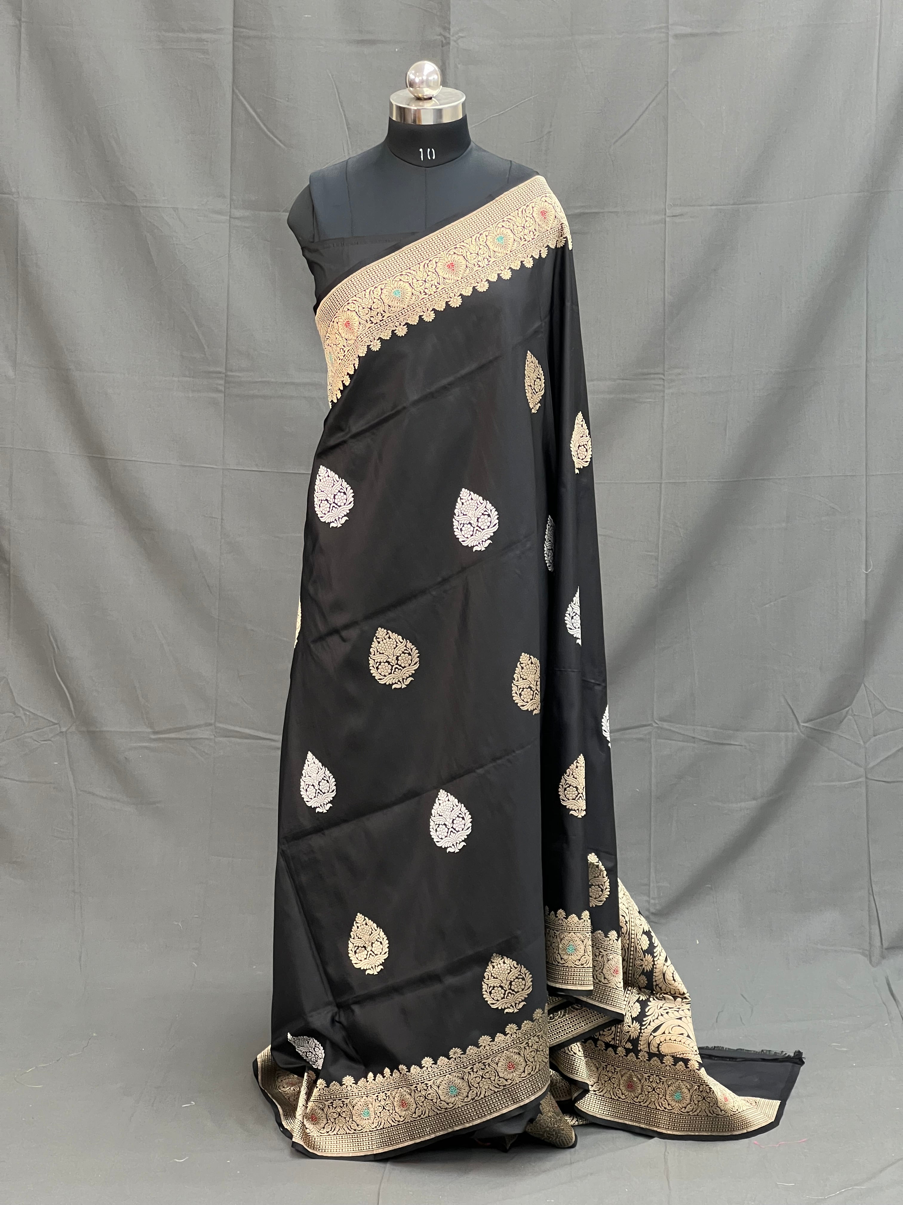 Handloom Kadhwa Katan Silk Saree