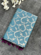 Handloom Pure Chiniya Silk Saree