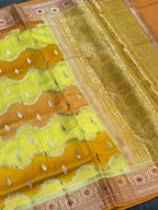 Rangkat Green Mango Silk Saree