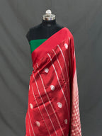 Traditional Handloom Pure Mango Silk Saree