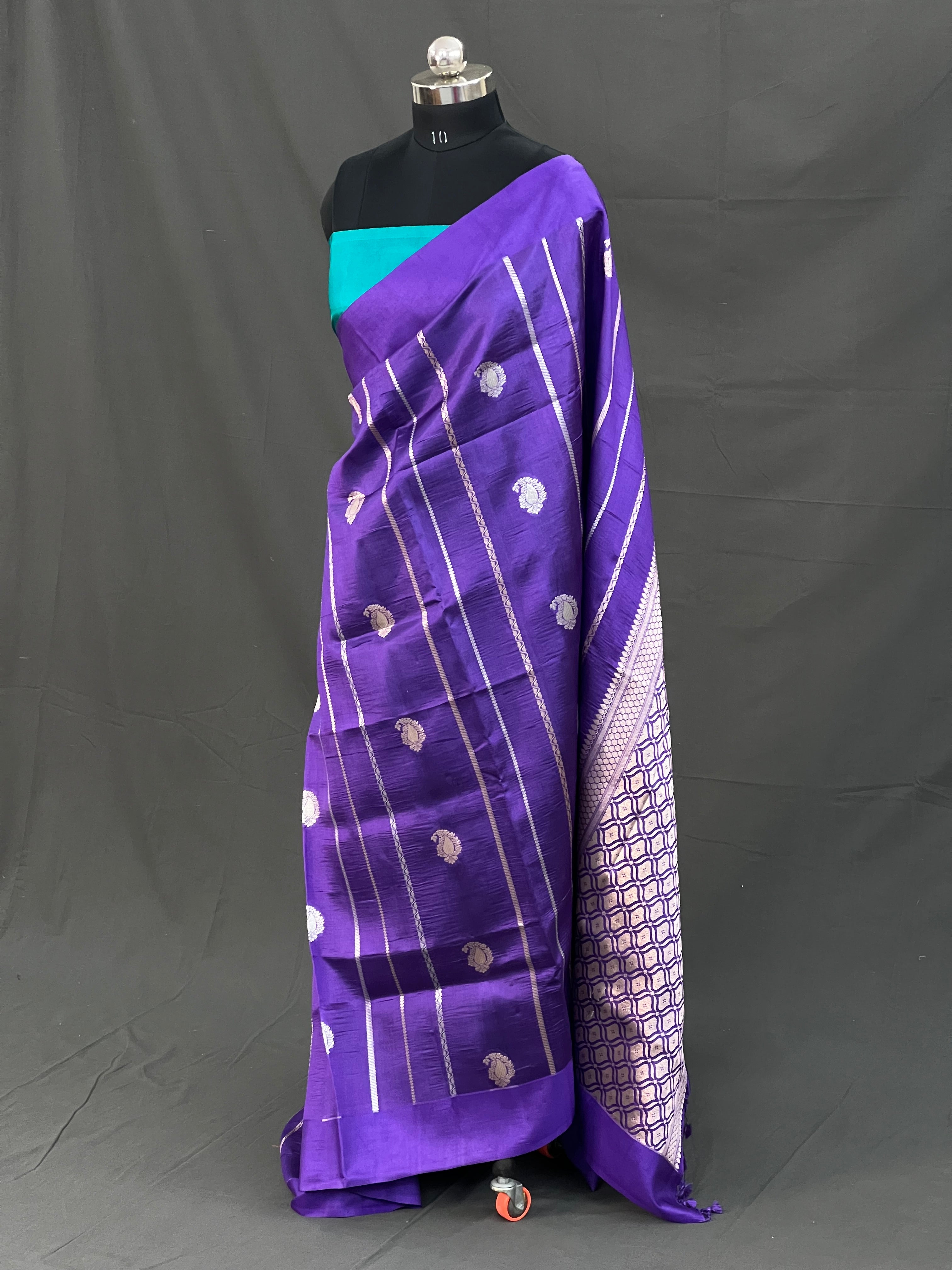 Traditional Handloom Pure Mango Silk Saree