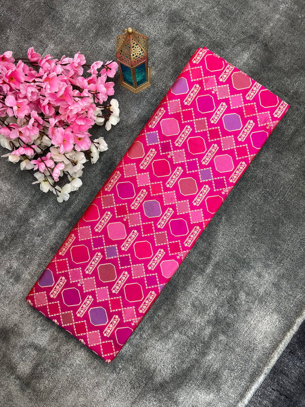 Handwoven Rarest Rangkat Pure Katan Silk Saree