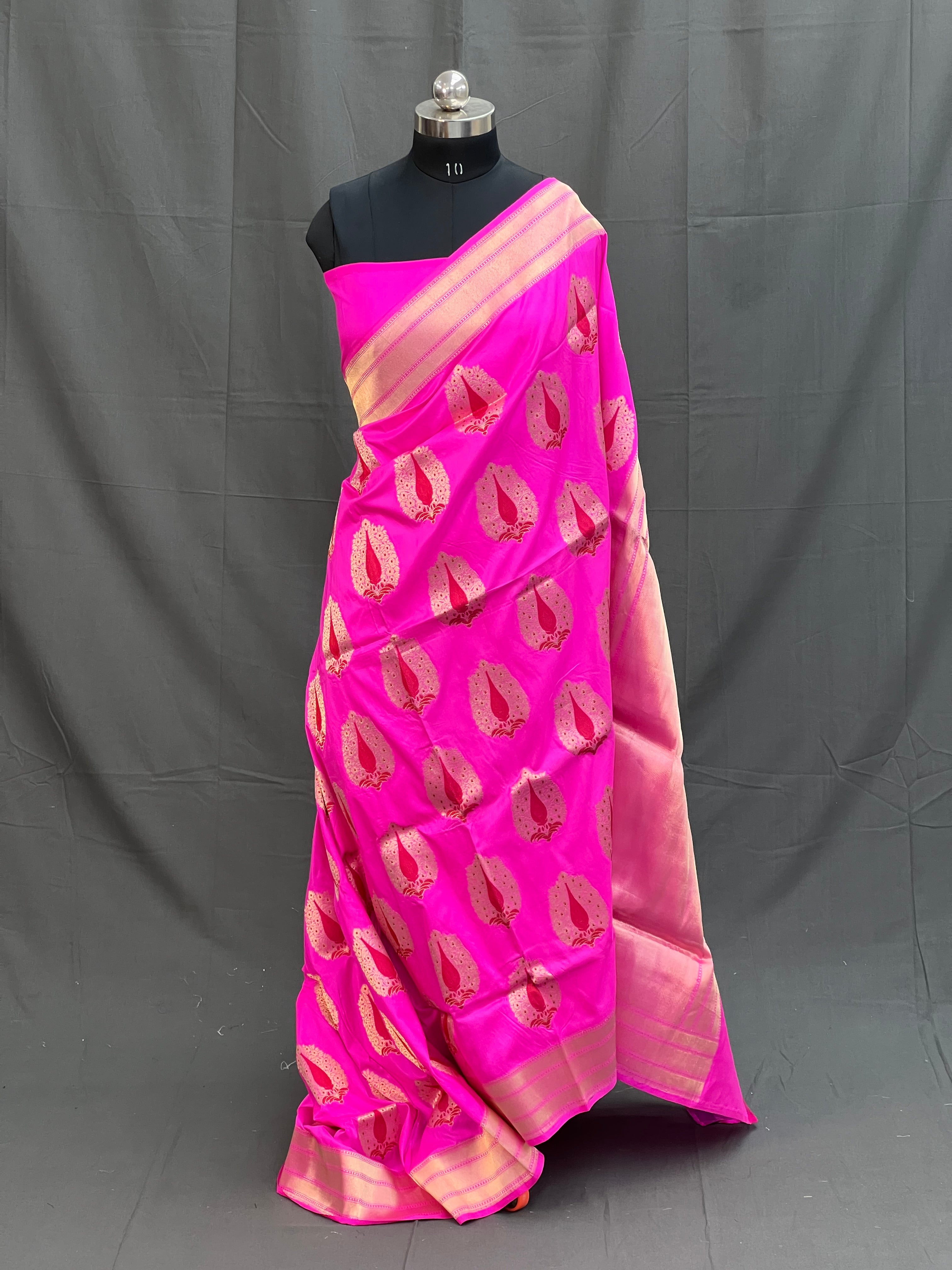 Handloom Kadhwa Katan Silk Saree