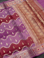 Rangkat Green Mango Silk Saree