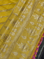 Imperial Pure Mango Silk Banarasi Saree