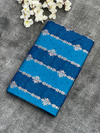 Stipe Motifs Mashru Katan Silk Saree