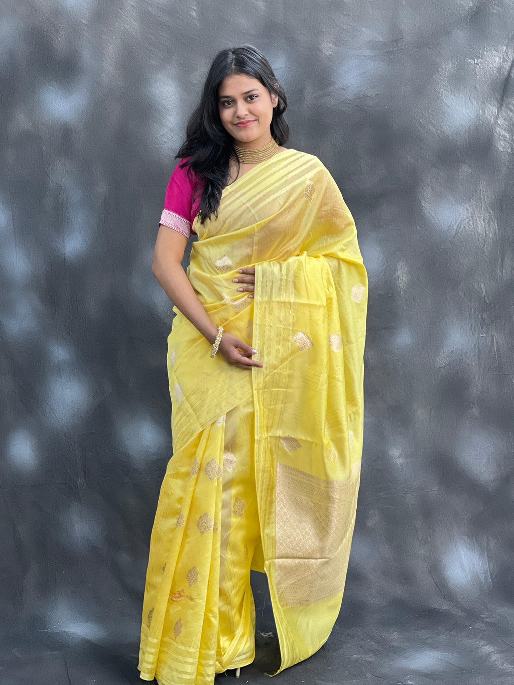 Classic Green Mango Silk Saree
