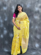 Classic Green Mango Silk Saree