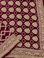 Handloom Khaddi Georgette Saree