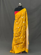 Traditional Handloom Pure Mango Silk Saree