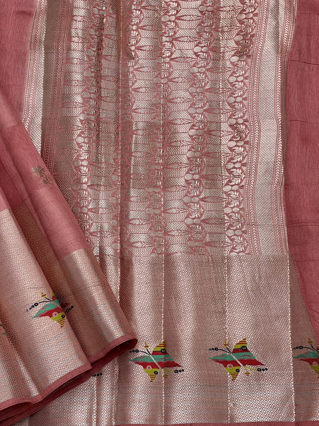 Green Mango Silk Saree