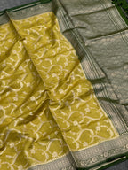 Handloom Pure Chiniya Silk Saree
