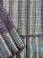 Eye Catching Green Mango Silk Saree