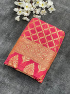 Handloom Khaddi Georgette Saree