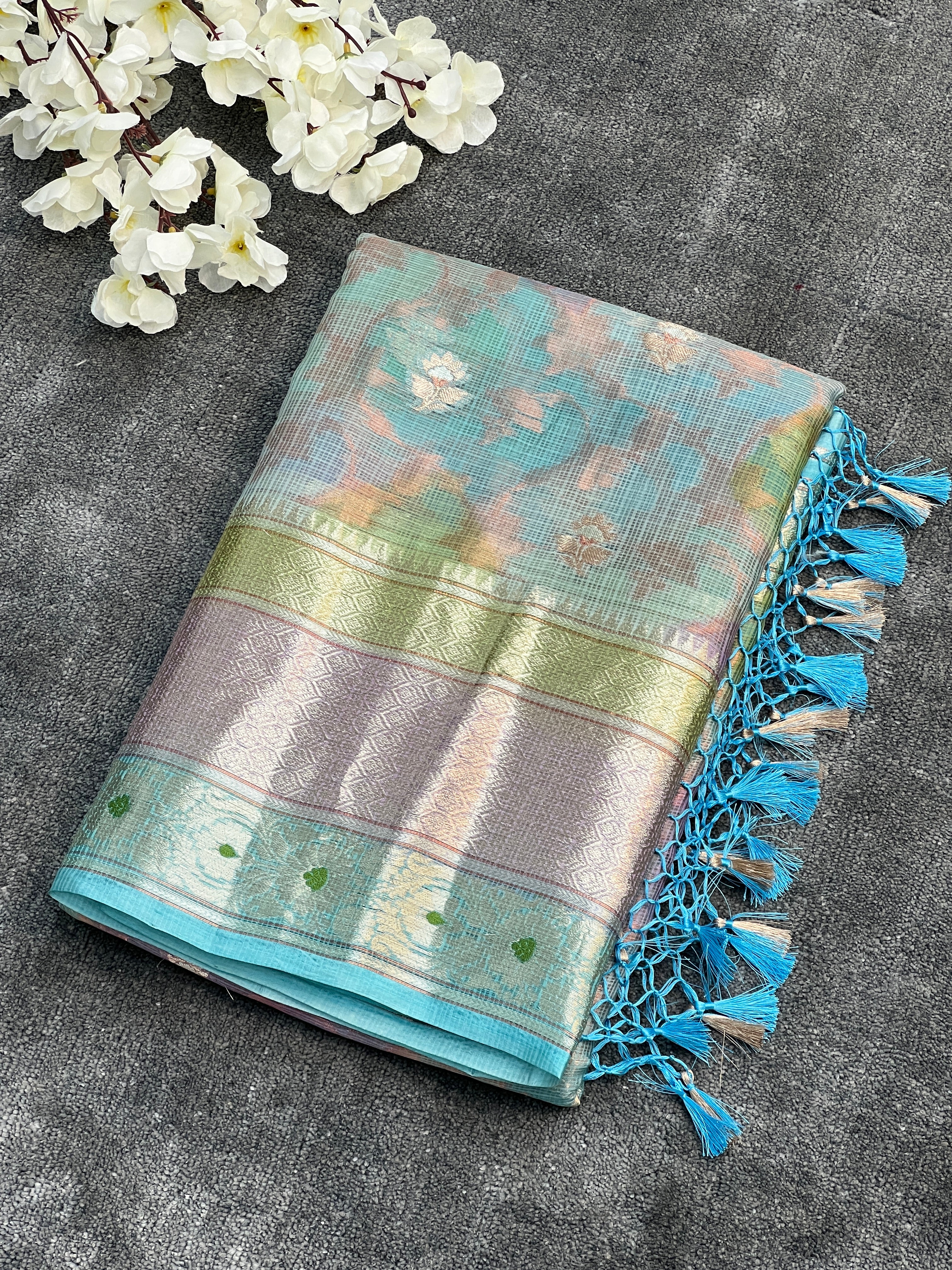 Pure Kota Katan Silk Saree