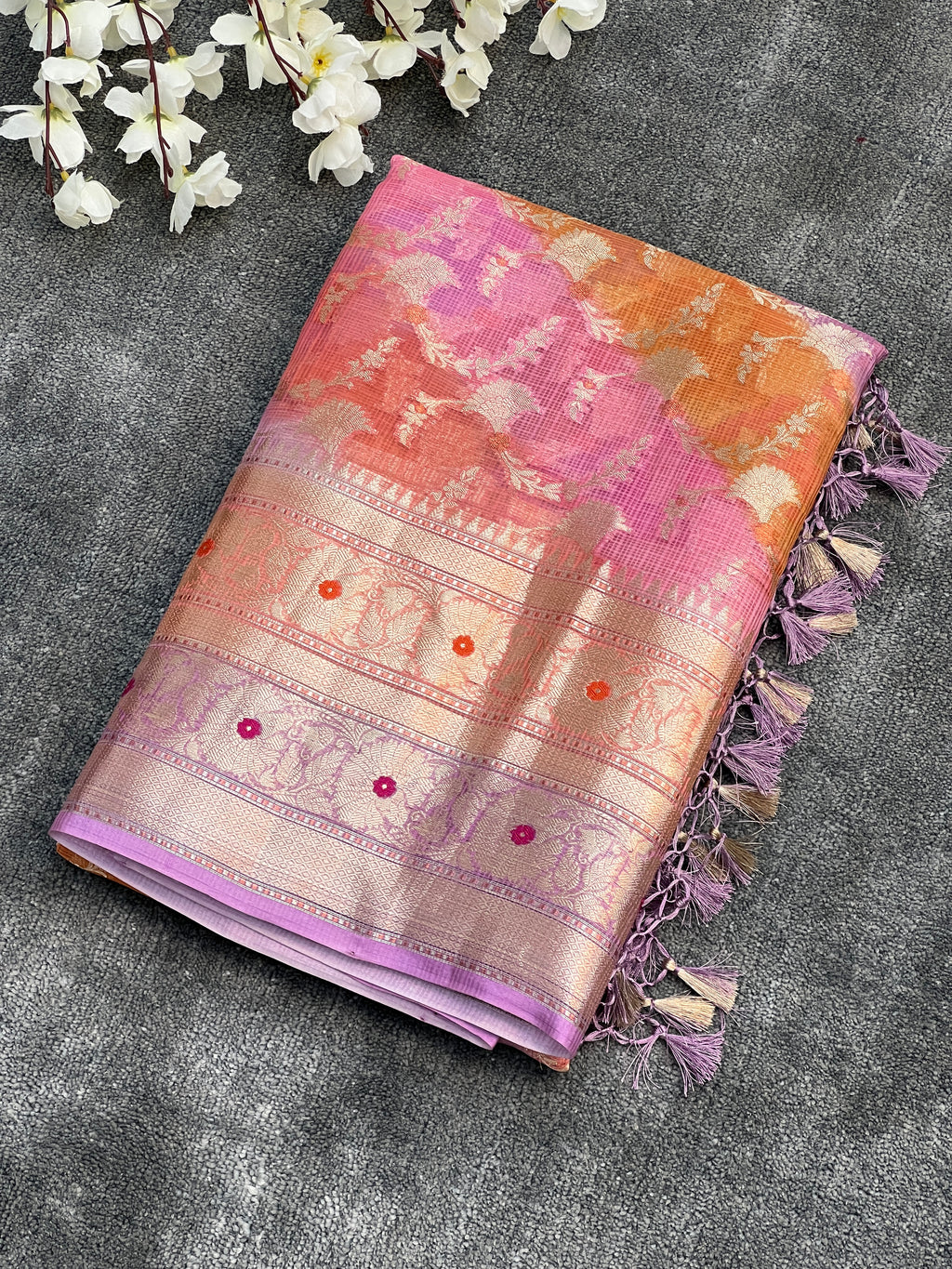 Pure Kota Katan Silk Saree