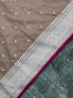 Authenthic Banarasi Mashru Katan Silk Saree