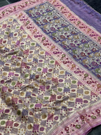 Pure Khaddi Chiffon Silk Saree